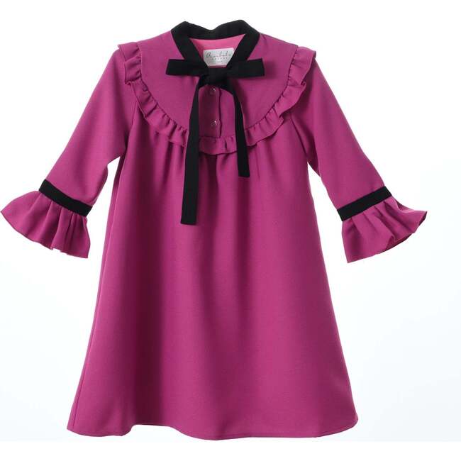 Emma Dress, Fuschia Pink