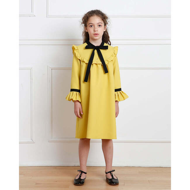 Emma Dress, Dandelion Yellow - Dresses - 2