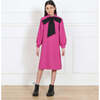 Megan Dress, Fuschia Pink - Dresses - 3