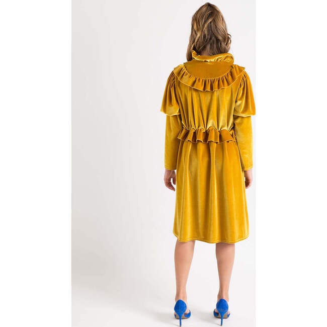 Mira Dress, Gold - Dresses - 5