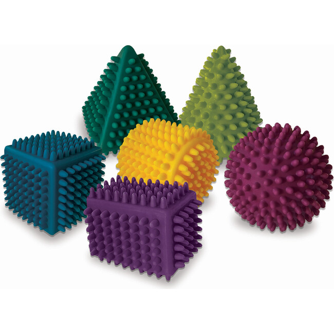 Hedstrom Sensory Shapes 6-Pack - Assorted Stimulating Shapes & Colors - Outdoor Games - 5