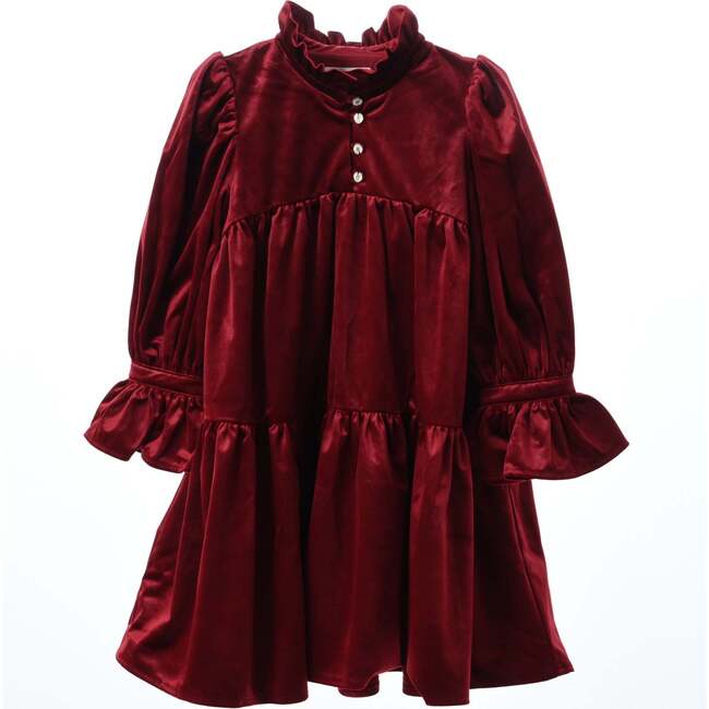 Evelyn Dress, Ruby Red