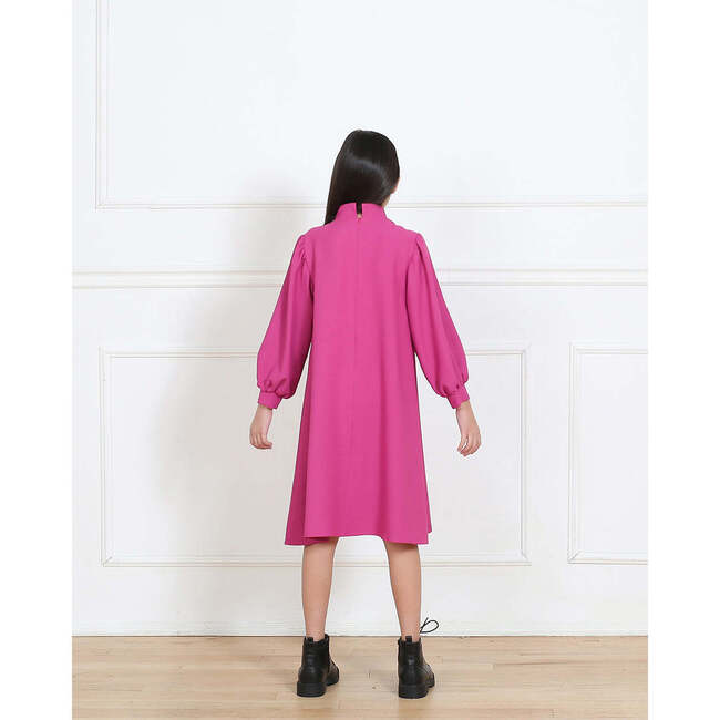 Megan Dress, Fuschia Pink - Dresses - 6