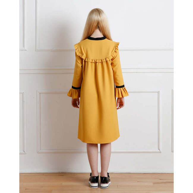 Emma Dress, Mustard - Dresses - 6