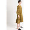 Ivy Dress, Olive - Dresses - 3