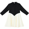 Kai Dress, Black/Ivory - Dresses - 1 - thumbnail