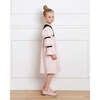 Bella Dress, Pink Without Golden Embroidery Blooms - Dresses - 4