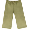 Green Velvet Pants - Pants - 1 - thumbnail