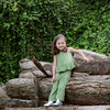 Green Velvet Pants - Pants - 2