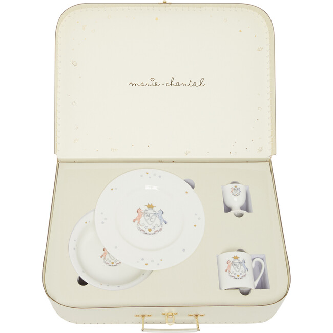 My First Crockery Suitcase Set, Crest - Mixed Gift Sets - 1