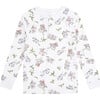 Kids Cowboy Pajamas, Cream - Pajamas - 3