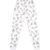 Kids Cowboy Pajamas, Cream - Pajamas - 4