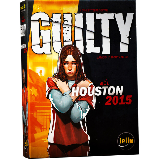 IELLO: Guilty: Houston 2015 - Cooperative Board Game, Ages 18+, 1-99 Players