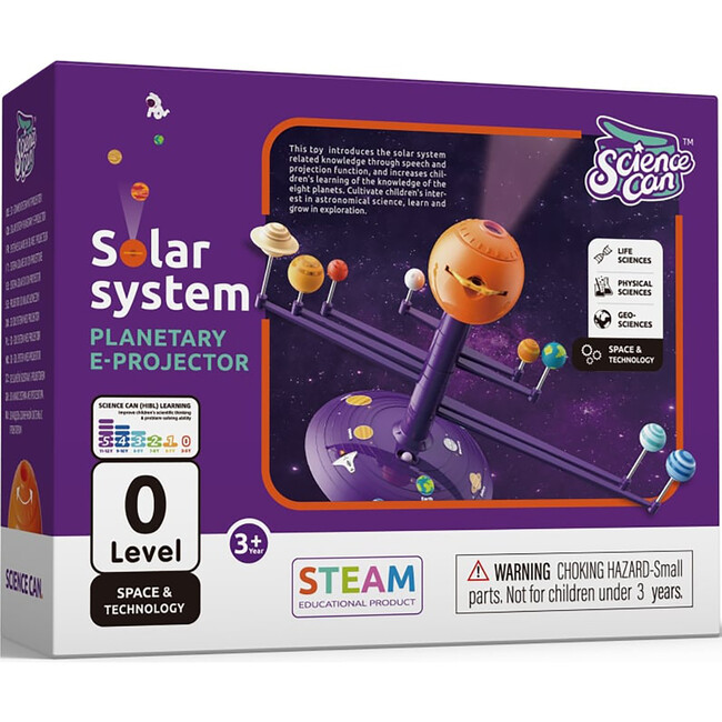 Hape: Science Can: Solar System Planetary Projector - 24 Space Images