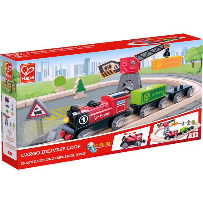 Hape: Cargo Delivery Loop - Battery Powered Engine