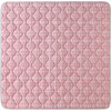 Hakuna Matte: Quilted Playmat: Pink & Dots - 50" Square, Soft Padded Floor Blanket - Playmats - 1 - thumbnail