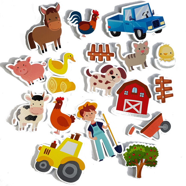 Buddy & Barney: Farm Bath Time Stickers, Kids Age 3+ - Bath Toys - 4