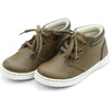 Ian Mid-Top Sneaker, Olive - Sneakers - 1 - thumbnail