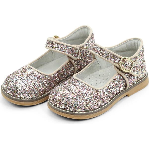 Natasha Glitter Champagne Mary Jane