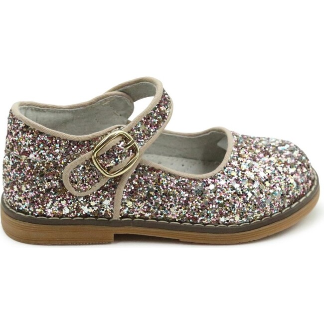 Natasha Glitter Mary Jane, Multi Pink - Mary Janes - 3