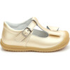 Emma Shimmer Bow T-Strap Mary Jane, Champagne - Mary Janes - 3