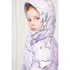 Rabbit Padded Parka, Lilac - Jackets - 2