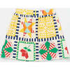 Patchwork Skirt, Multicolor - Skirts - 3