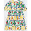 Patchwork Dress, Multicolor - Dresses - 3