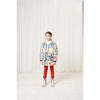 Patchwork Padded Jacket, Multicolor - Jackets - 2