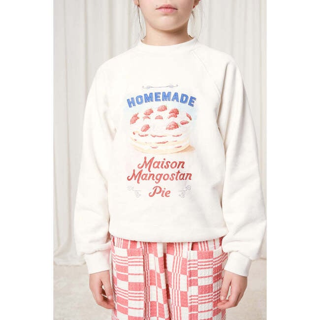 Homemade Cake Sweatshirt, Off White - Sweatshirts - 2