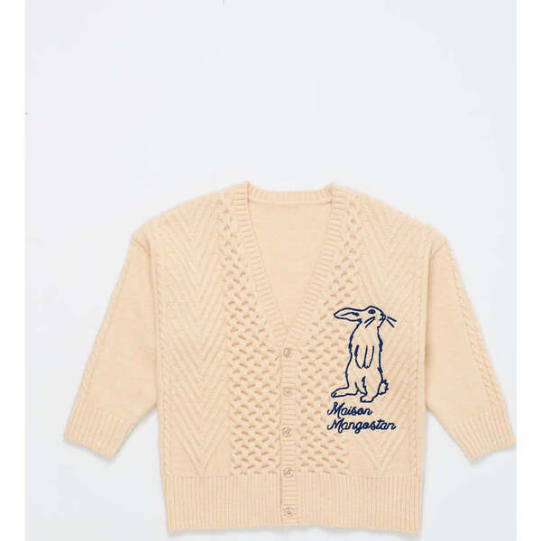 Maison SpecialーEmbroidery Knit Cardigan Maison SpecialーEmbroidery Knit Cardigan レディース