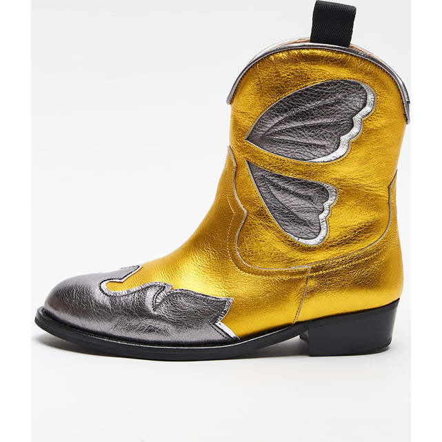 Bergamote Boot, Gold - Boots - 2