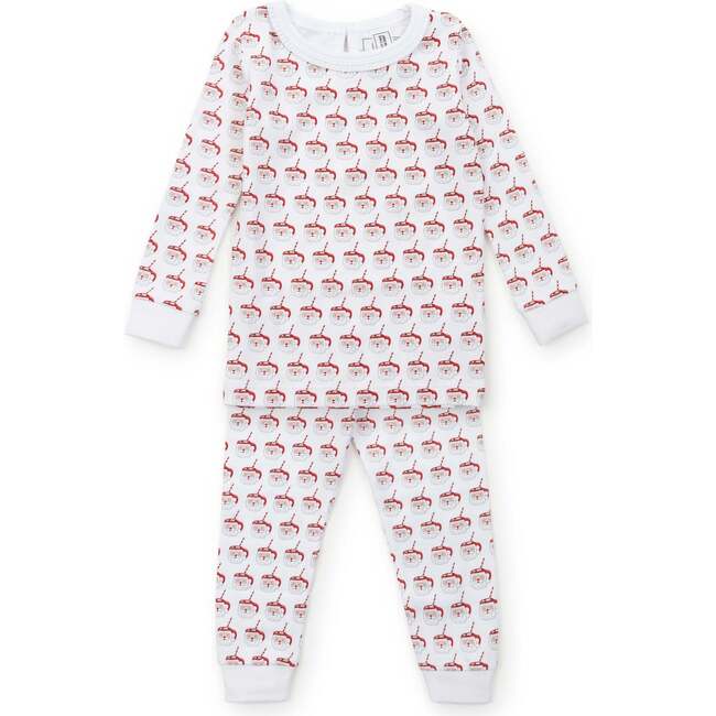 Ava Girls' Pajama Pant Set, Hot Cocoa Santa