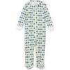 Parker Zipper Footie Pajama, Christmas Tree Cool - Footie Pajamas - 1 - thumbnail