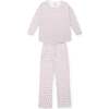 Audrey Women's Longsleeve Top Pant Set, Hot Cocoa Santa - Pajamas - 1 - thumbnail