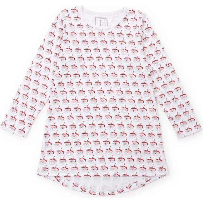 Berkeley Girls' Shirt Dress, Hot Cocoa Santa