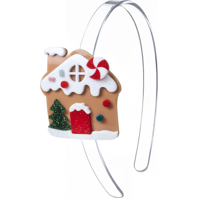 Festive Gingerbread House Headband