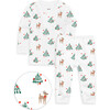 The Organic Long Sleeve Pajama Set, Tinsel Trees - Pajamas - 1 - thumbnail