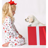 The Organic Long Sleeve Pajama Set, Santa I Want a Puppy - Pajamas - 2