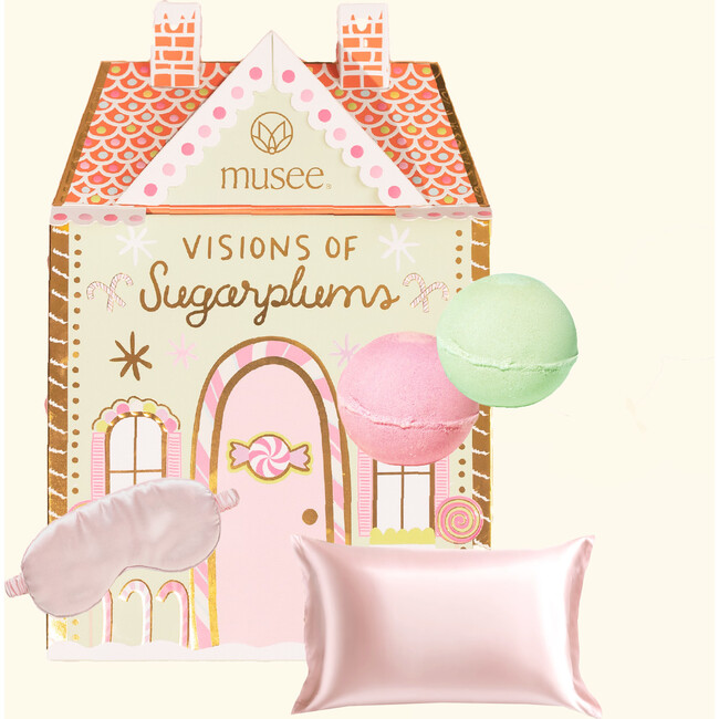 Visions of Sugarplum Bath Balm, Pillowcase & Eye Mask Set - Bath Sets - 6