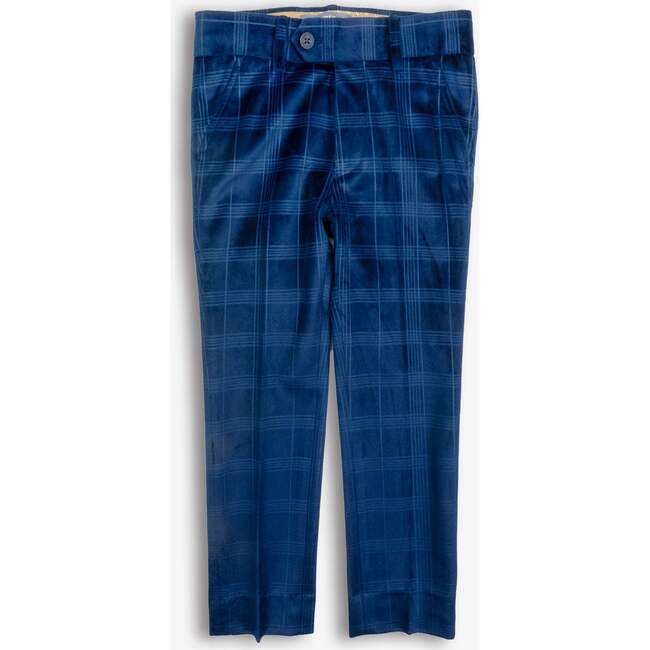 Suit Pant, Blue Velvet Windows