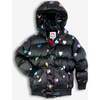 Puffy Coat, Rainbow Hearts - Jackets - 1 - thumbnail