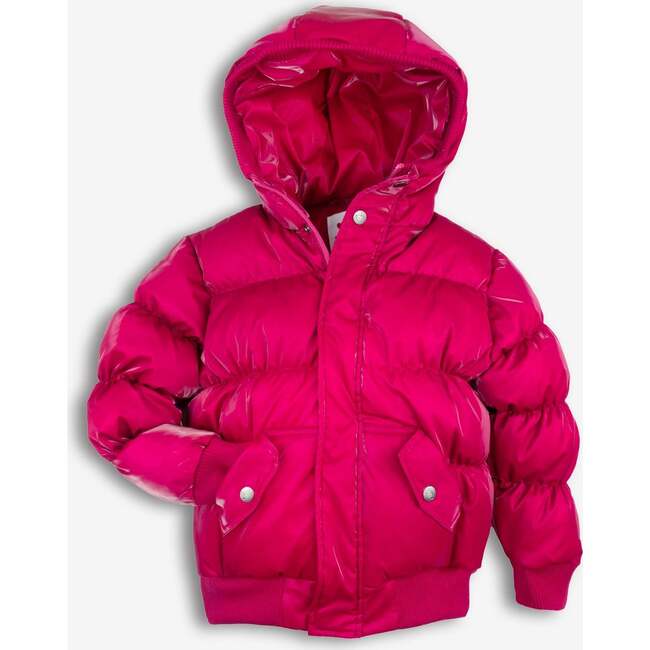 Puffy Coat, Deep Pink