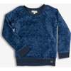 Willow Top, Navy Novelty - Shirts - 1 - thumbnail