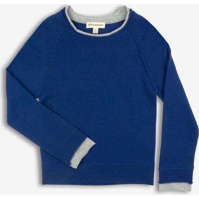 Jackson Roll Neck Sweater, Royal Blue