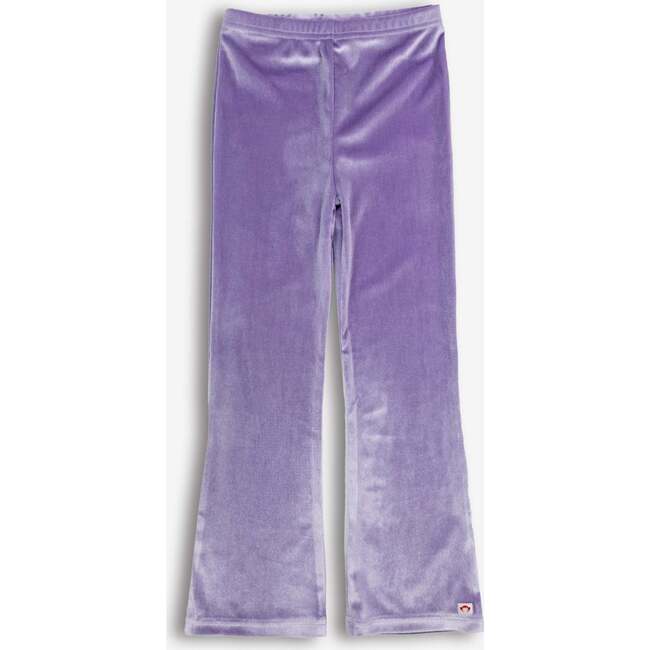 Flared Legging, Lavender Velvet