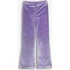 Flared Legging, Lavender Velvet - Leggings - 1 - thumbnail