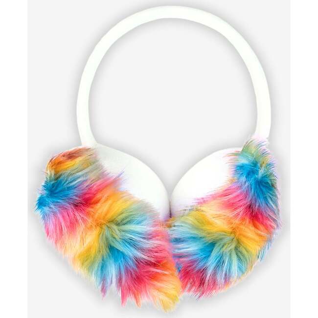 Earmuffs, White Multi