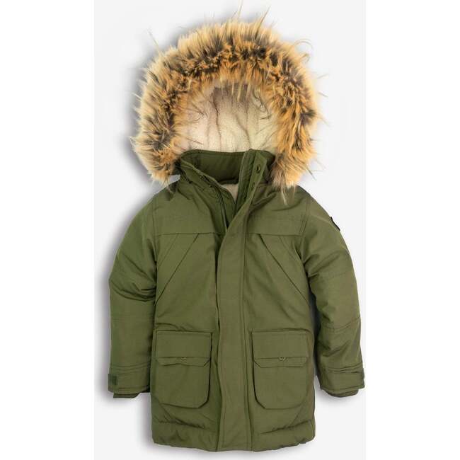 Denali Down Coat, Moss