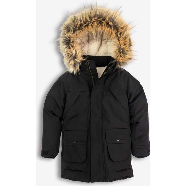 Denali Down Coat, Black